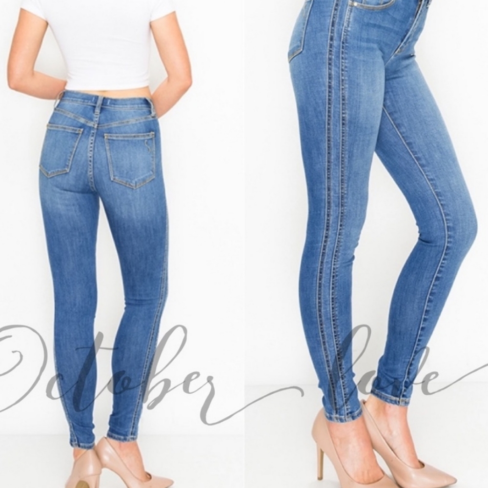HP!! Last ONE! October Love Denim Jeans - Picture 1 of 4